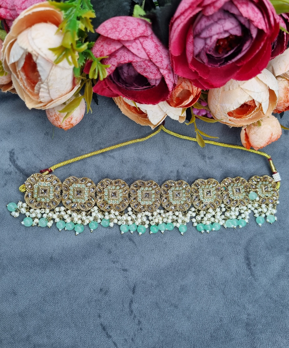 Royal Antique Polki Statement Choker