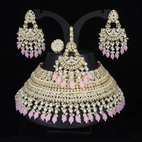 Emerald Green Pearl Bridal Jewellery Set