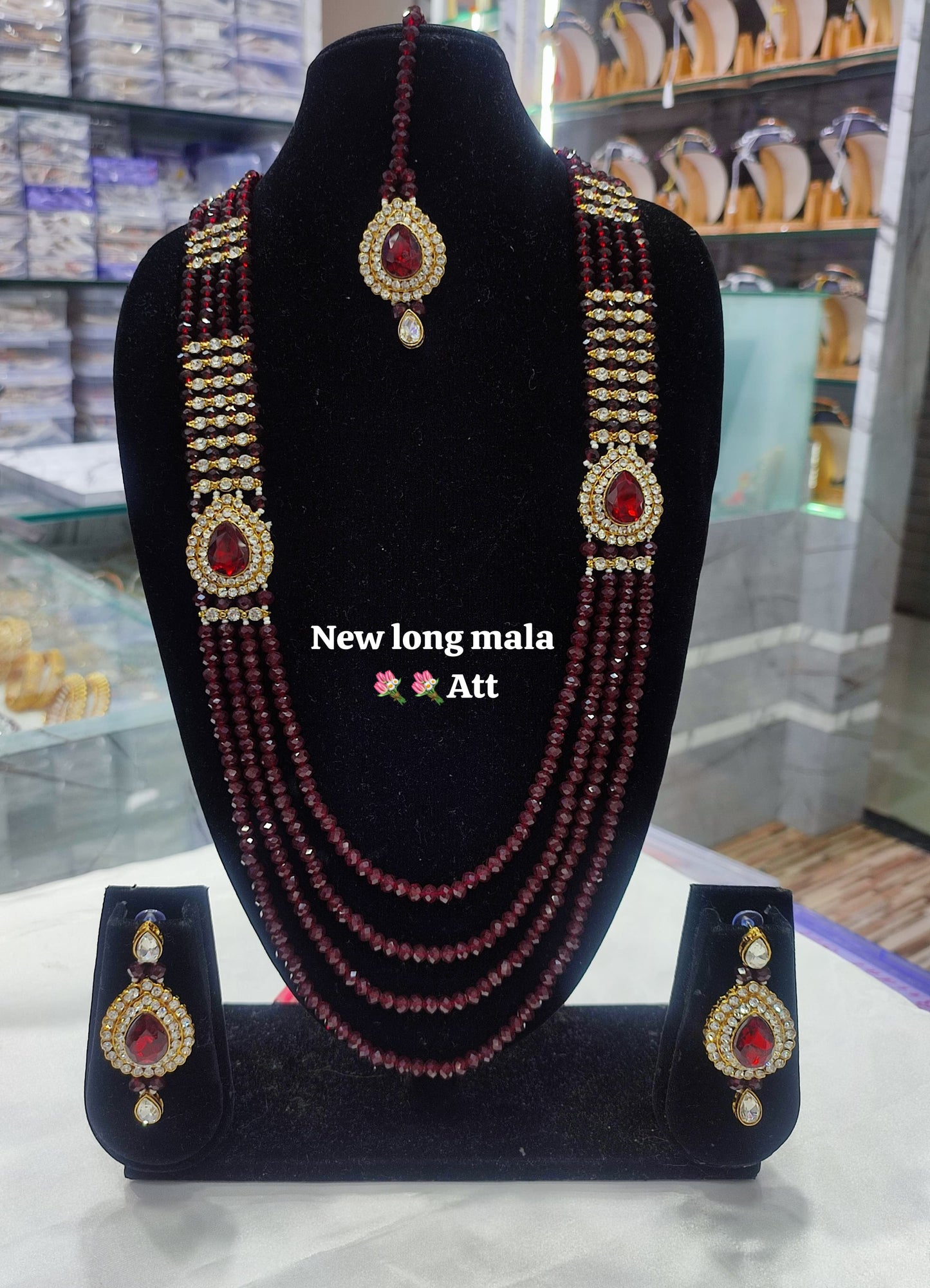 Fashionable Gold Plated CZ Stone Combo Set