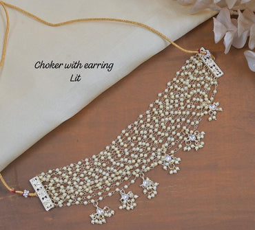 Gold Plated Choker Necklace