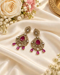 Imperial Arch Kundan Earrings