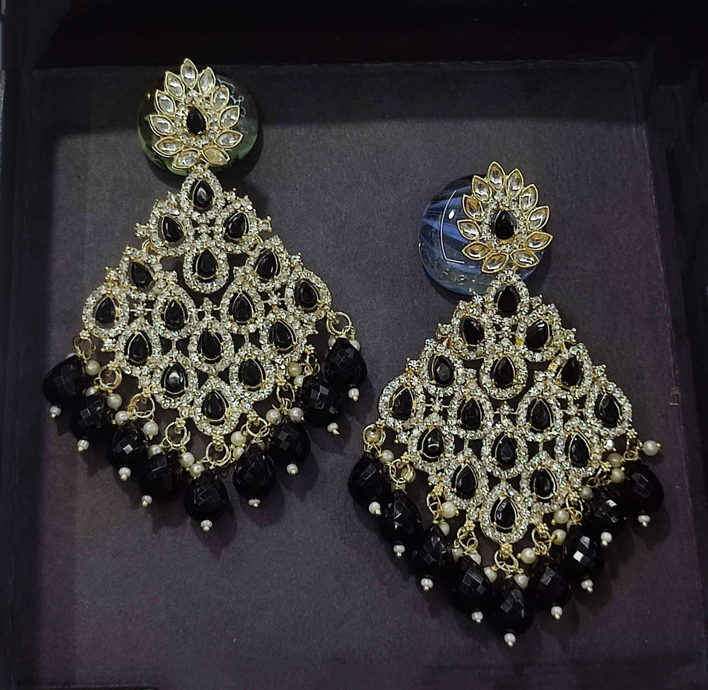 Gold Plated Fashionable Earrings
