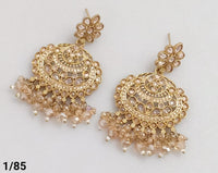 Antique Gold Plated Earring Set