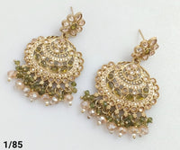 Antique Gold Plated Earring Set