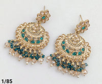Antique Gold Plated Earring Set
