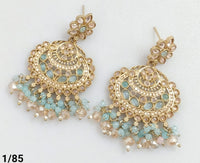 Antique Gold Plated Earring Set
