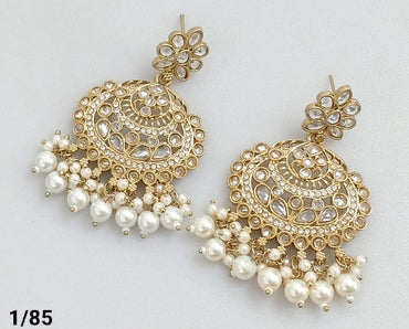 Antique Gold Plated Earring Set