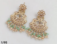 Antique Gold Plated Earring Set