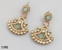 Antique Gold Plated Earring Set