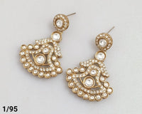 Antique Gold Plated Earring Set