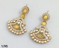 Antique Gold Plated Earring Set