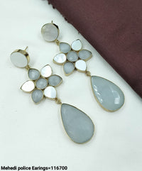 Petal Cluster Drop Earrings - Lucentemarket