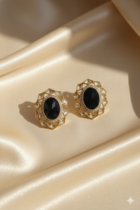 Sapphire Blue Oval Crystal Tops for Women