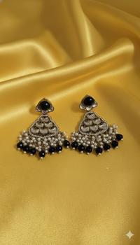 Elegant Sky Blue Heritage Drop Earring