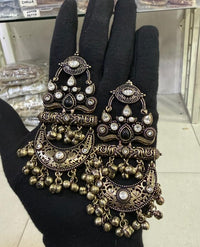 Chandbalis Ghungroo Earrings for Women