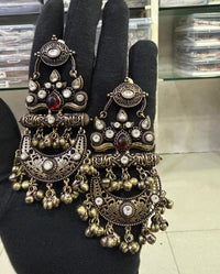 Chandbalis Ghungroo Earrings for Women