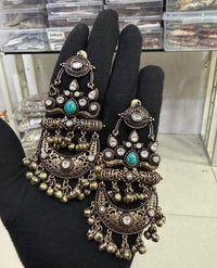 Chandbalis Ghungroo Earrings for Women
