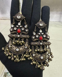 Chandbalis Ghungroo Earrings for Women