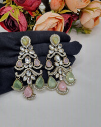 TRADITIONAL CHANDELIER STATEMENT DROP EARRINGS