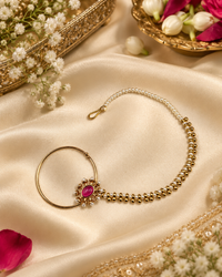 Heritage Oval Cabochon Nose Ring