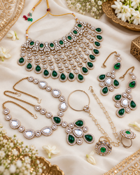 Bridal Kundan Choker Jewellery Set