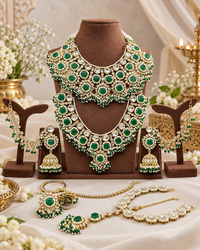 Royal Kundan Complete Bridal Jewelry Set