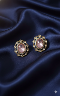 Sapphire Blue Oval Crystal Tops for Women