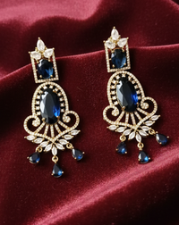 American Diamond Drop Dangler Earrings For Women & Girls