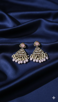 Elegant Sky Blue Heritage Drop Earring