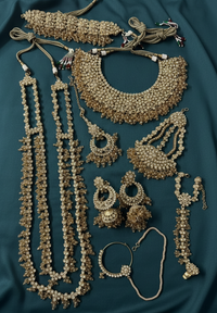 Bridal Collection Handcrafted Kundan Stud Bridal Jewellery for the Modern Bride