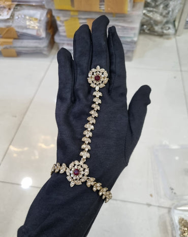 Handcrafted Antique Gold Hand Panja