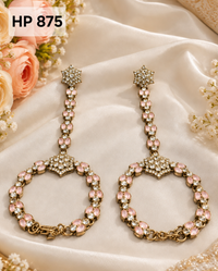 Floral Stone-Studded Haath Phool Hand Harness