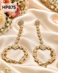 Floral Stone-Studded Haath Phool Hand Harness