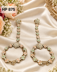 Floral Stone-Studded Haath Phool Hand Harness