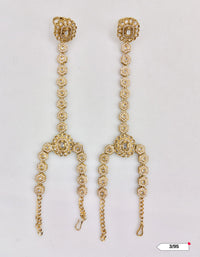 Antique Gold Plated Hathpanja Set