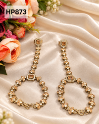 Geometric Stone Haath Phool Hand Harness