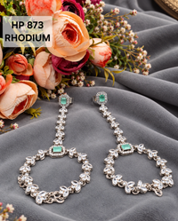 Crystal Hand Chain Hathphool Ring Bracelet