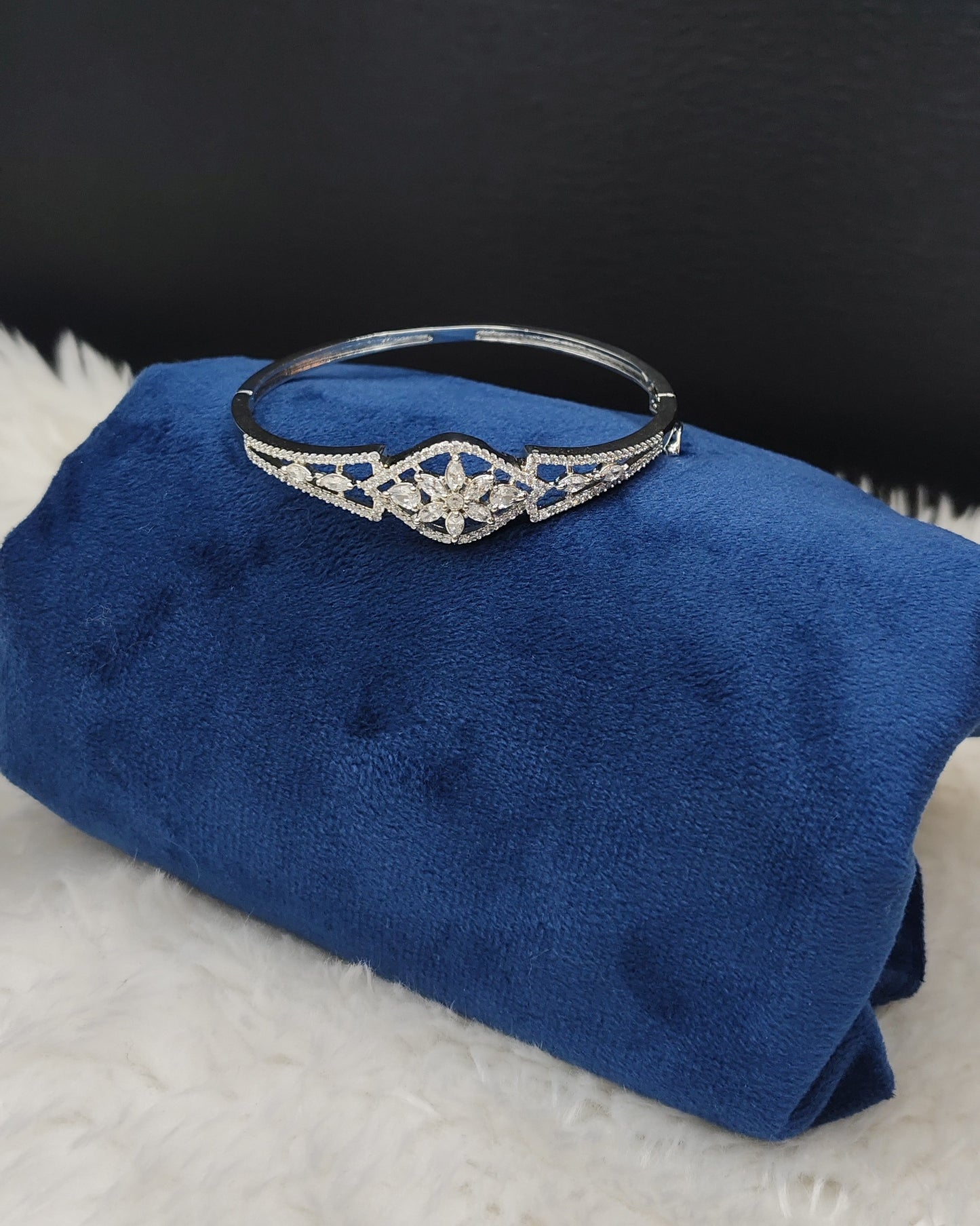 Handcrafted American Diamond Bracelet