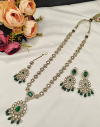 Royal Heritage Kundan Long Haram Set