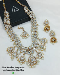 Gold Plated Kundan Jewellery Set