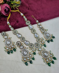 Handcrafted Royal Kundan & Meenakari Jewelry Set