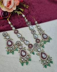 Handcrafted Royal Kundan & Meenakari Jewelry Set
