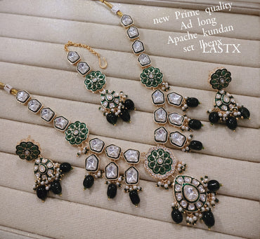 Premium Long Kundan Necklace Set – Bridal & Festive Jewelry
