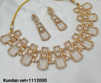 Gold Plated Kundan Jewellery Set