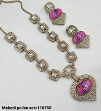 Antique Gold Plated Kundan Necklace Set