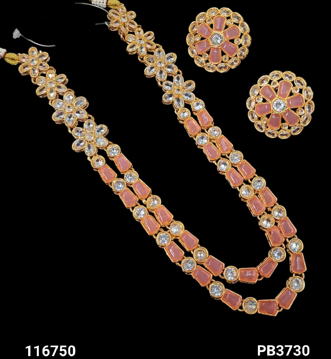 Traditional Gold Plated Kundan Necklace Set