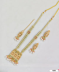 Gold Plated Kundan Jewellery Set