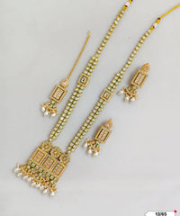 Gold Plated Kundan Jewellery Set