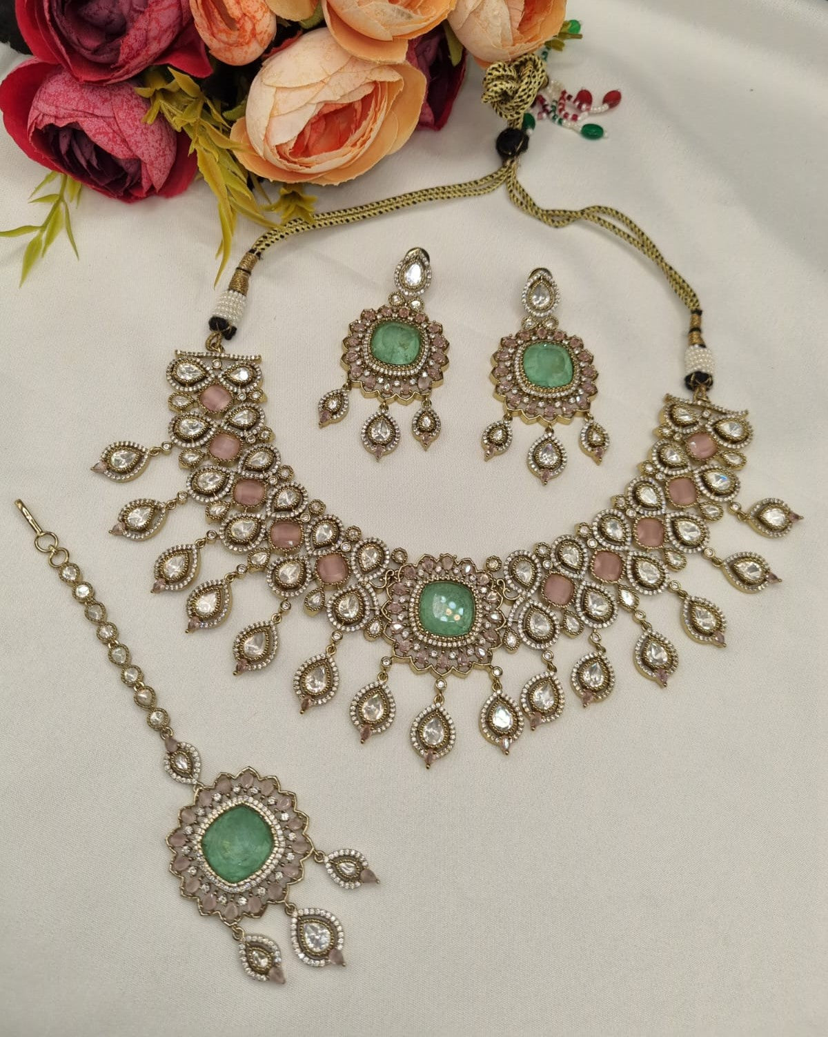 Kundan Polki Choker Set