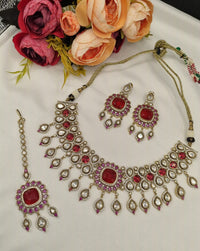 Kundan Polki Choker Set